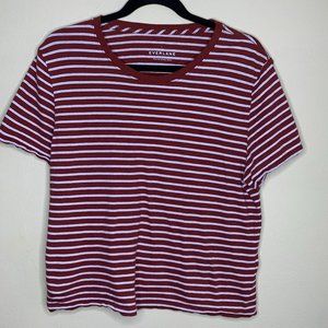 Everlane Striped Tee Sz L